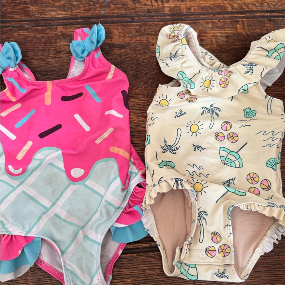 Girls size 18-24 month swimsuits